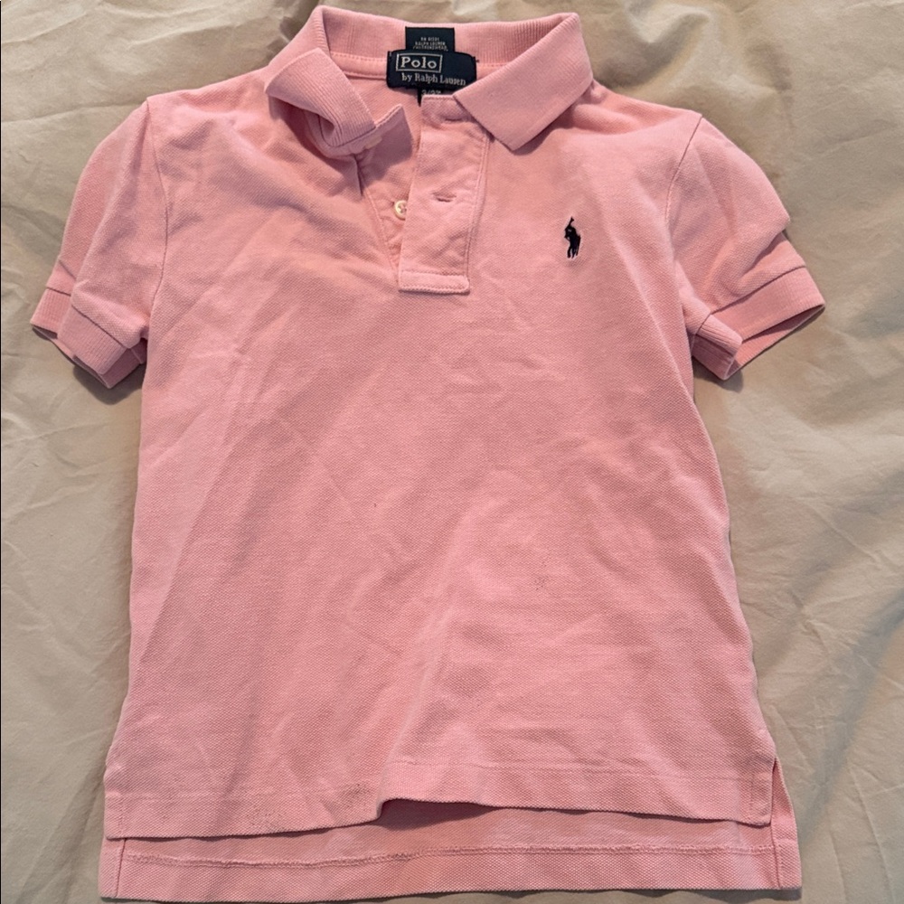 Polo by Ralph Lauren Kids Light Pink Polo Shirt